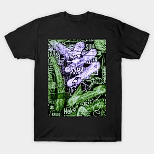 Urban Graffiti NYC Green Street Art T-Shirt